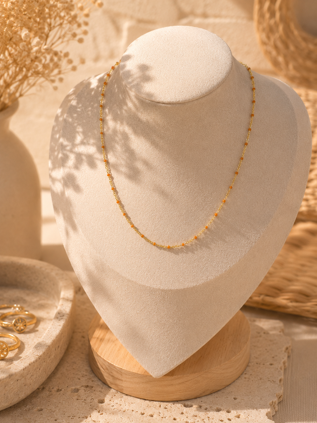 Luméa- Collier Sienne