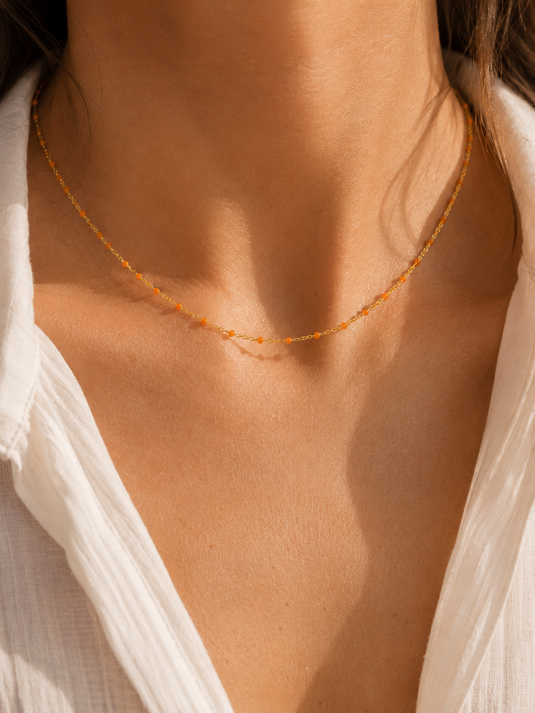 Luméa- Collier Sienne