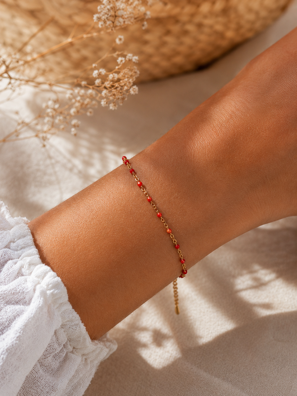 Luméa- Bracelet Rosso