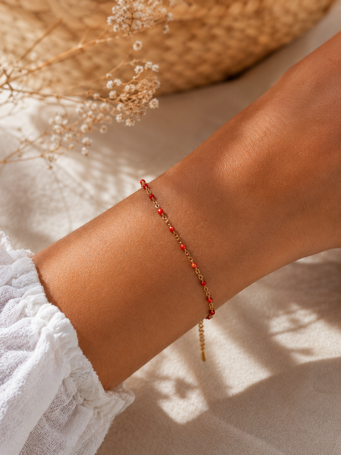 Luméa- Bracelet Rosso