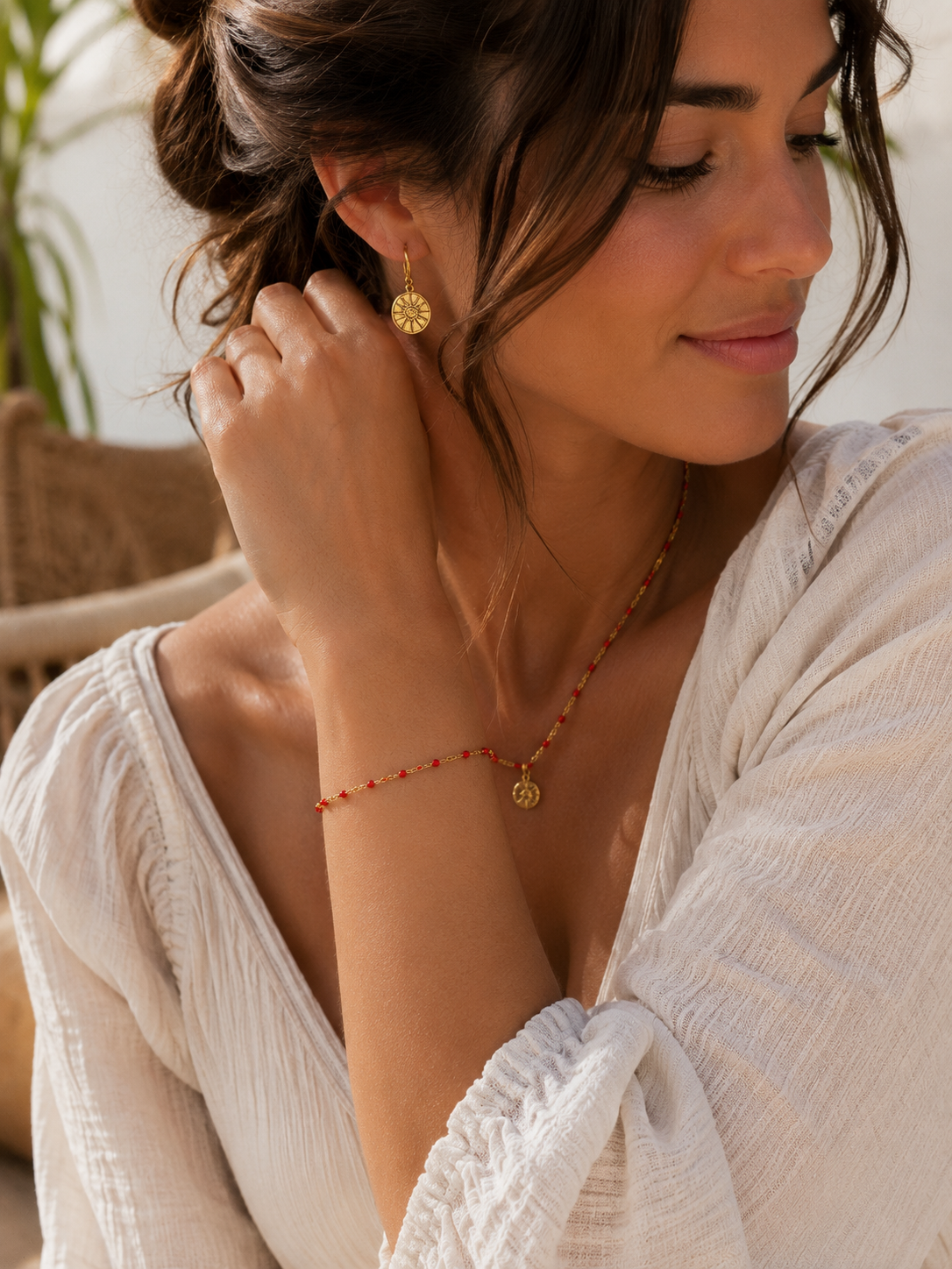 Luméa- Bracelet Rosso