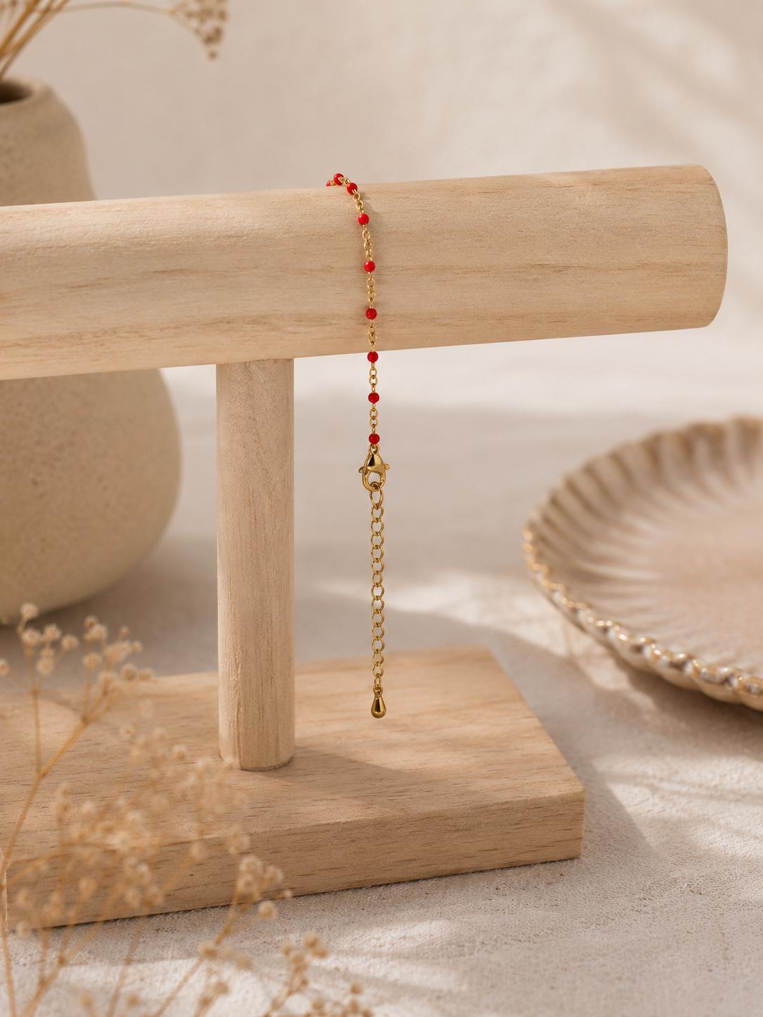 Luméa- Bracelet Rosso