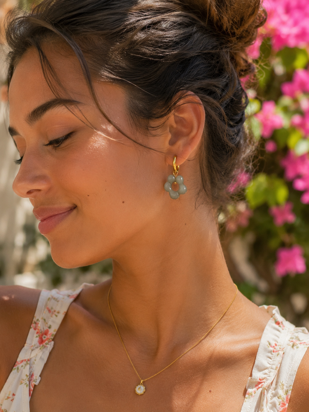 Floréa- Boucles d'oreille Mélisse