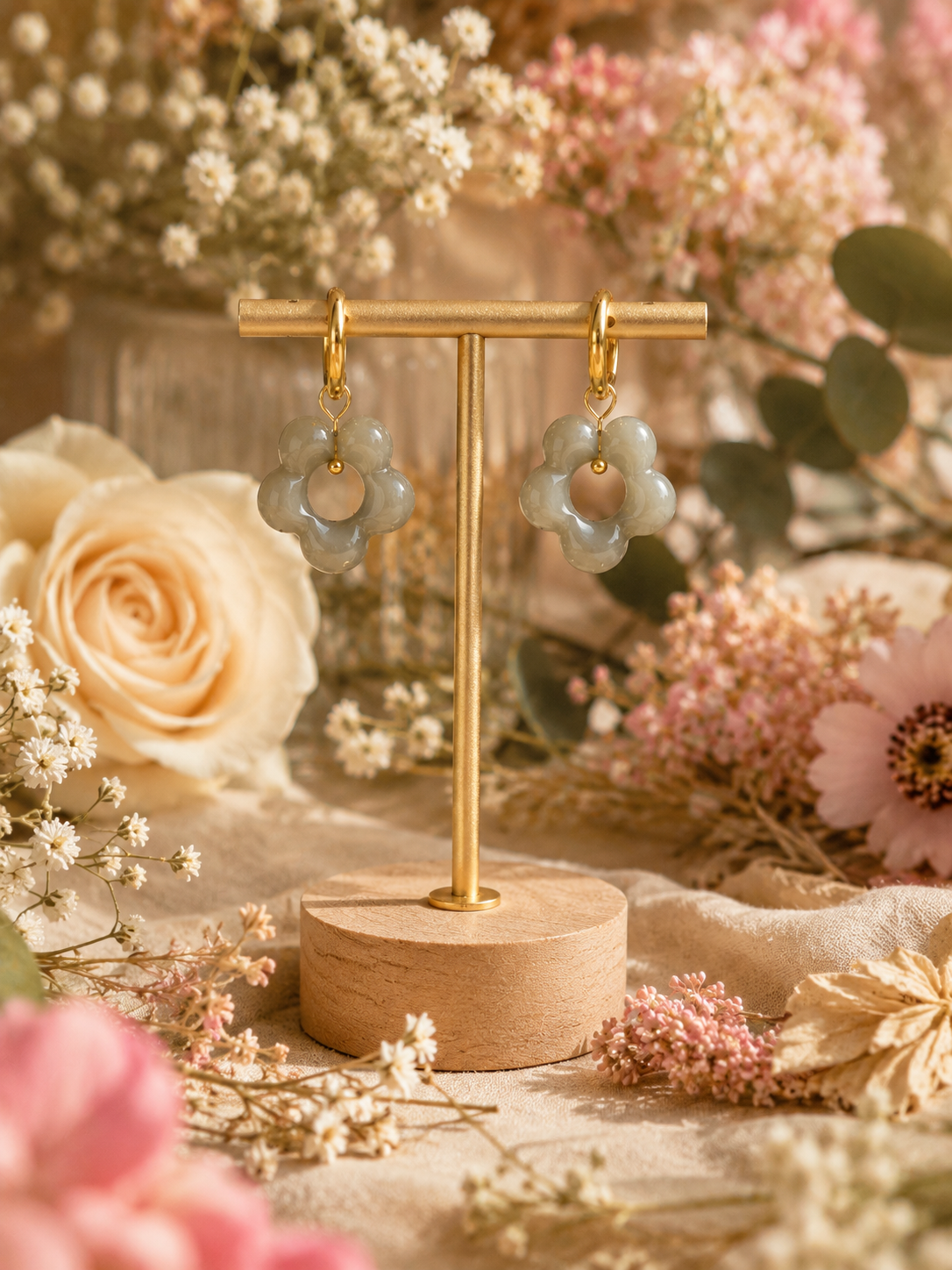 Floréa- Boucles d'oreille Mélisse