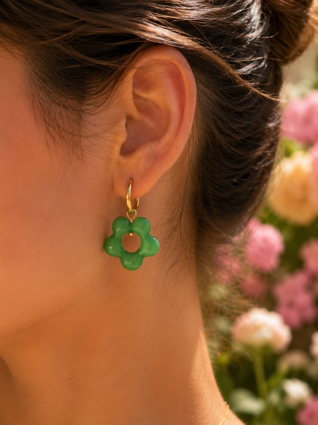 Floréa-Boucles d'oreilles Emera